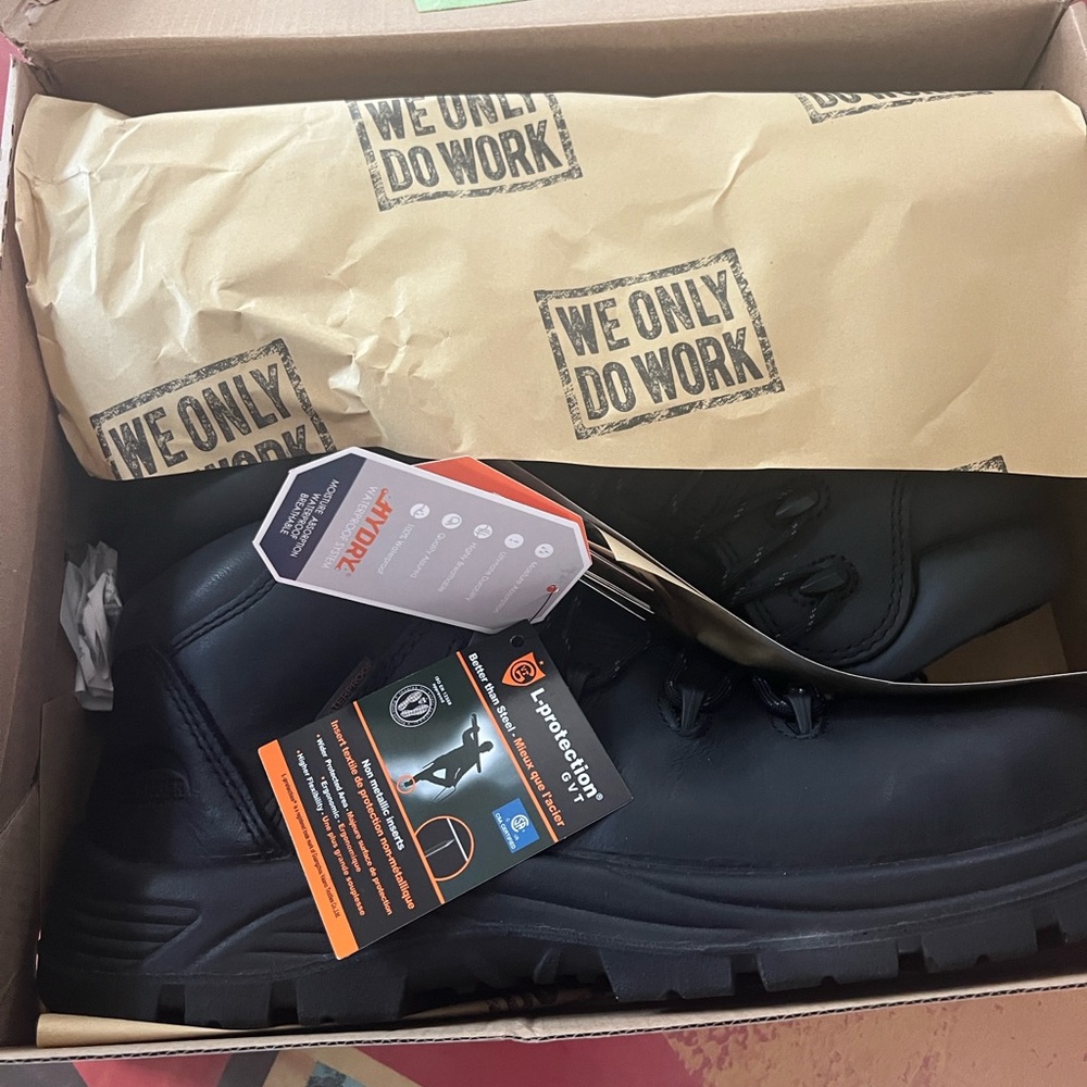 Avenger Black Men's Work Boots